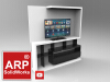 tv-cabinet-建筑-室内-工业CAD模型-3D城