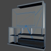 tv-cabinet-建筑-室内-工业CAD模型-3D城
