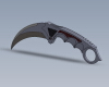 karambit-knife-军事-武器-工业CAD模型-3D城