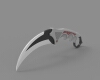 karambit-knife-军事-武器-工业CAD模型-3D城