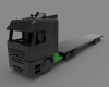 flatbed-height-1mtr-length-13-4-mtr-汽车-其它-工业CAD模型-3D城