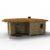 木屋-建筑-VR/AR模型-3D城