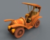 old-coupe-wooden-toy-文体生活-玩具-工业CAD模型-3D城