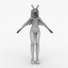 MM-角色人体-女人-VR/AR模型-3D城