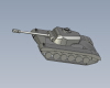 M26 tanks-军事-坦克-工业CAD模型-3D城