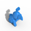 摔倒的小熊-游戏&玩具-3D打印模型-3D城