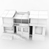 小镇-建筑-其它-VR/AR模型-3D城