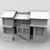 小镇-建筑-其它-VR/AR模型-3D城