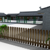 四合院-建筑-住宅-VR/AR模型-3D城
