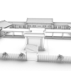 四合院-建筑-住宅-VR/AR模型-3D城