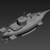 潜水艇-船舶-其它-VR/AR模型-3D城