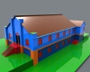 villa-建筑-室外建筑-工业CAD模型-3D城