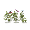 喇叭花-动植物-花草-VR/AR模型-3D城