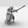 LOL Leona模型-角色人体-角色-VR/AR模型-3D城