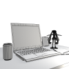 凛-角色人体-角色-VR/AR模型-3D城