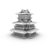 阁楼-建筑-古建筑-VR/AR模型-3D城
