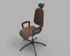 office-chair-adjustable-建筑-家具-工业CAD模型-3D城