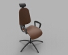 office-chair-adjustable-建筑-家具-工业CAD模型-3D城