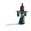 21155 女法师-角色人体-女人-VR/AR模型-3D城