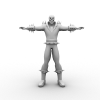 骷髅-角色人体-角色-VR/AR模型-3D城