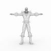 骷髅-角色人体-角色-VR/AR模型-3D城