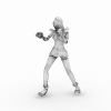 性感女仆-角色人体-角色-VR/AR模型-3D城