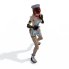 性感女仆-角色人体-角色-VR/AR模型-3D城
