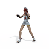 性感女仆-角色人体-角色-VR/AR模型-3D城