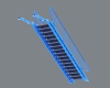 Steel staircase-建筑-其它-工业CAD模型-3D城