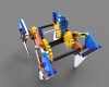 four-legs-walking-machine-科技-其它-工业CAD模型-3D城