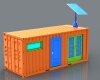 Container house-建筑-室外建筑-工业CAD模型-3D城