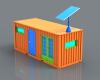 Container house-建筑-室外建筑-工业CAD模型-3D城