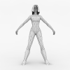女性角色-角色人体-女人-VR/AR模型-3D城
