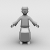 路人甲-角色人体-角色-VR/AR模型-3D城