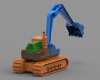 excavator-汽车-重型车-工业CAD模型-3D城