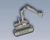 excavator-汽车-重型车-工业CAD模型-3D城