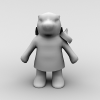 狼人-角色人体-角色-VR/AR模型-3D城