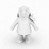 狼人-角色人体-角色-VR/AR模型-3D城