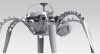 Spider - without electric motor. Pressure fluid tubes- controls. Solar heat energy.Concept idea-科技-其它-工业CAD模型-3D城
