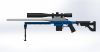 remington-700-rifle-chassis-军事-枪炮-工业CAD模型-3D城