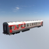 火车车厢-汽车-火车-VR/AR模型-3D城