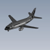 boeing-737-300-plane-飞机-客机-工业CAD模型-3D城