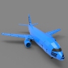 boeing-737-300-plane-飞机-客机-工业CAD模型-3D城