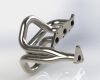 Exhaust variation for my first complete engine model a Daihatsu EJ-VE-汽车-汽车部件-工业CAD模型-3D城