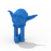 尤达袖扣-小工具-3D打印模型-3D城
