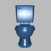 simple toilet design-建筑-卫浴-工业CAD模型-3D城