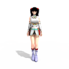 制服MM-角色人体-角色-VR/AR模型-3D城