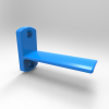 Wall bracket for blue tape-小工具-3D打印模型-3D城