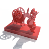 雕塑-文体生活-艺术品-VR/AR模型-3D城