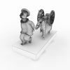 雕塑-文体生活-艺术品-VR/AR模型-3D城